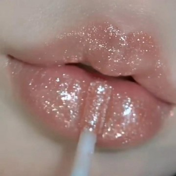 【口紅疊塗神器~純欲！】DIKALU 小刨冰爆閃唇釉 鏡面唇露 細閃 唇彩 透明唇蜜 水光口紅膏 純欲 爆閃口紅 唇釉