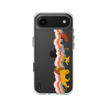 iPhone Air Clear Case（相機按鈕） 透明 - Disney - Lion King 迪士尼-獅子王 - 獅子王 Le Roi lion - Hakuna Matata