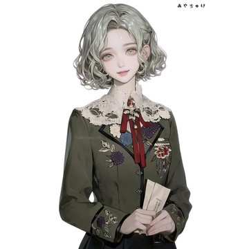 【9 月新品】07-143-0217 人物貼紙 幻想復古浪漫喫茶