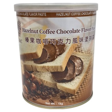 H&C 正慧食品 榛果咖啡巧克力風味塗抹醬  1kg  1罐