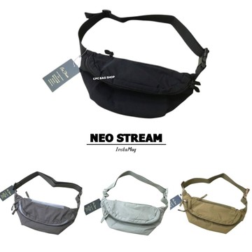 韓國品牌 Neo Stream 正韓尼龍側背腰包 胸包 慵懶包 斜背包 側背包 側背腰包 女生包包 男生包包 側背小包