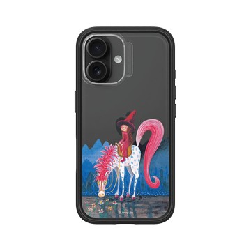 iPhone 16 Mod NX 黑 - 幾米 Jimmy Liao - 我的錯都是大人的錯-紅帽女孩