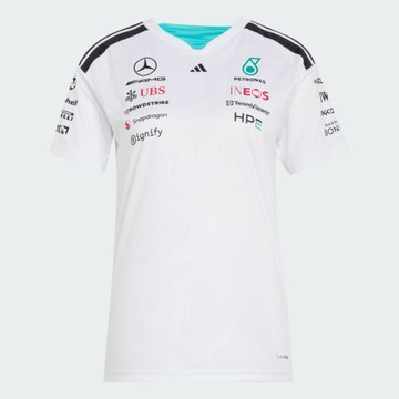 Adidas 愛迪達 Mer Dr Jsy W KF0163 女 T恤 運動上衣 休閒短袖 白 吸濕排汗
