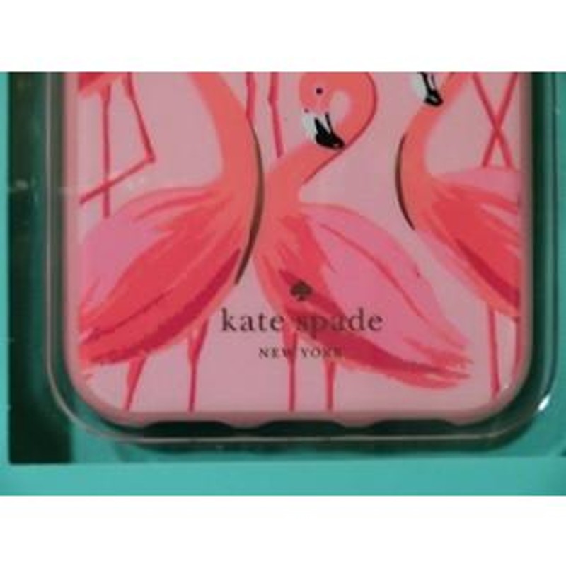 ☆ケイトスペード Kate spade PAINTED FLAMINGOS iphone X/Xs ケース