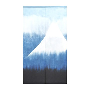 長門簾 寧靜富士山 85cm(寬) X 150cm(長) 100%聚酯纖維