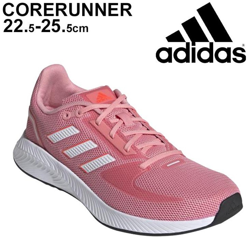 ランニングシューズ レディース adidas アディダス CORERUNNER W 