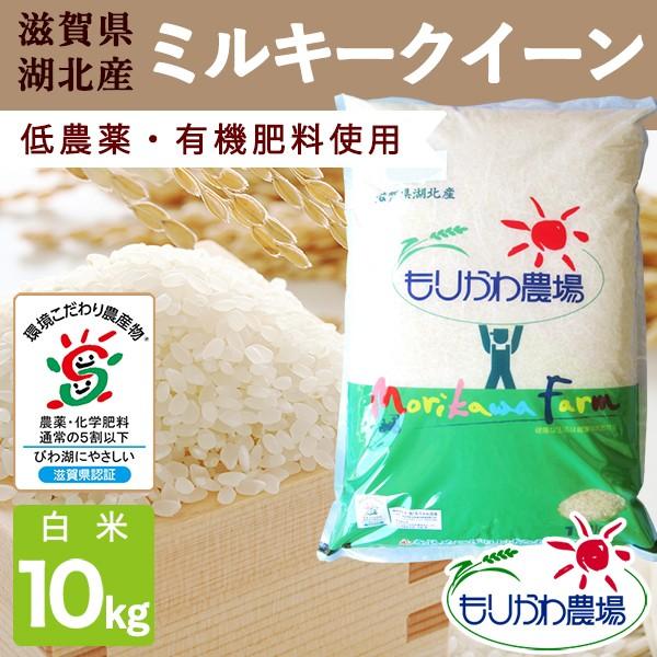 新米 滋賀県産 ミルキークイーン 白米 10kg 令和５年産