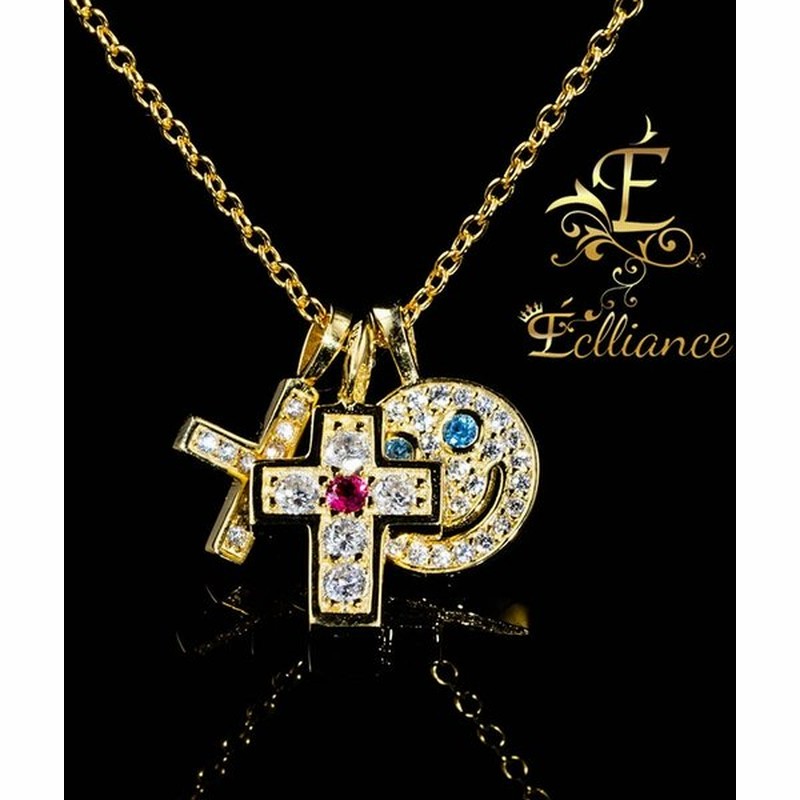 Eclliance エクリアンス Smile Cross Star Neckless スマイル クロス スター ネックレス メンズ レディース ブランド 通販 Lineポイント最大0 5 Get Lineショッピング