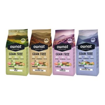 ownat歐娜特無穀天然鮮肉糧 1kg 室內貓/全齡貓