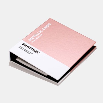 促銷 PANTONE 金屬色色票本-光面銅版紙【Metallic Chips Book】/本 GB1507A