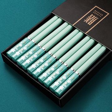 筷子家用防滑防霉耐高溫不發霉高檔精致高顏值輕奢風家庭2021新款