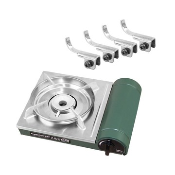 【Iwatani岩谷】綠卡高效防風型磁式瓦斯爐2.8kW-贈4入耐鏽止滑腳