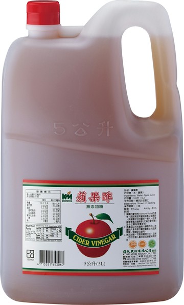 【穀盛】無糖蘋果酢5000ml
