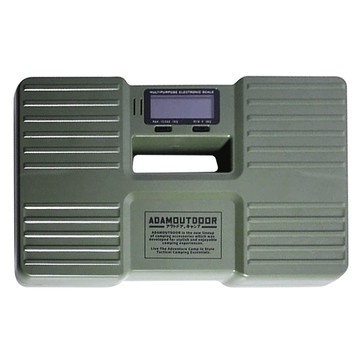 ADAMOUTDOOR 迷你隨攜體重計 最大秤重150kg 最小秤重0.4kg 低電量警報通知  ADPS-M100  綠色  1個