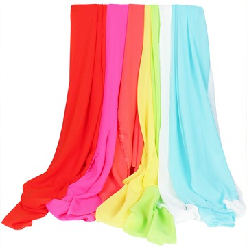 雪紡布料純色連衣裙子古風漢服面料上衣夏季喬其紗布服裝里布內襯