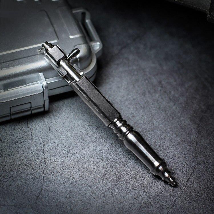 送料無料 BOKER PLUS Titaniumタクティカルペン シルバー