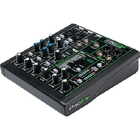 Mackie ProFX Series, Mixer Unpowered, 6-channel (ProFX6v3)