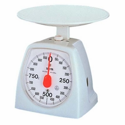 タニタ アナログクッキングスケール 1439 1kg ホワイト