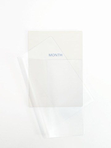 undated planner cover・無時效計劃本 霧面書套