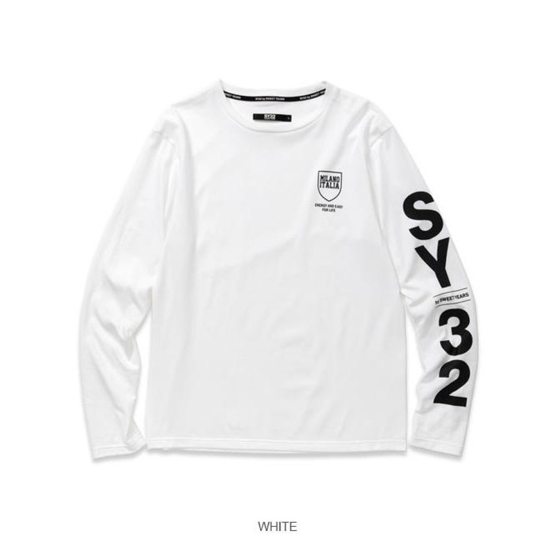 ロンＴ 長袖 Tシャツ TNS1720J SY32 by sweet years SHIEILD LOGO L/S 