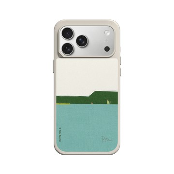 iPhone 17 Pro Max SolidX 貝殼灰 - Taku Bannai 坂内拓 - Jet cloud｜綠坡