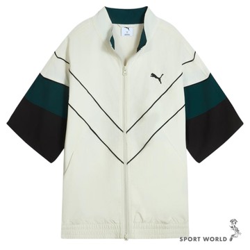 Puma 風衣外套 男裝 女裝 瘦子同款 復古 灰綠【運動世界】63427605