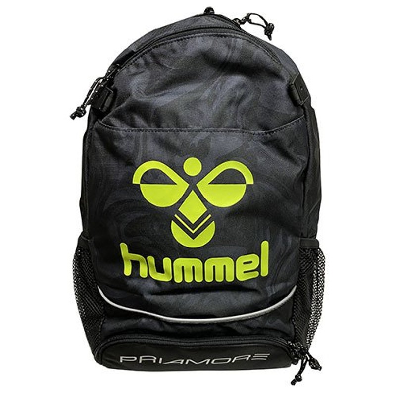 ヒュンメル hummel プリアモーレ バックパック ブラック×グレー 22L サッカー フットサル ジュニア バッグ リュック HFB8043  9092 通販 LINEポイント最大0.5%GET | LINEショッピング