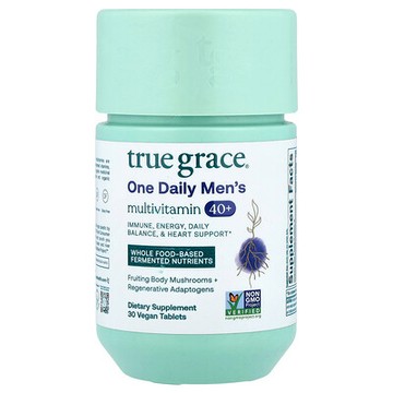 True Grace, 40 歲以上男性每日一次多維生素，30 片全素片