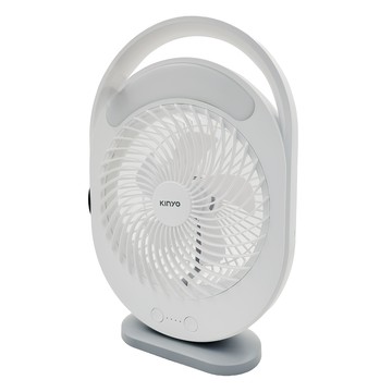 Kinyo 桌立兩用充電風扇  UF-890  白色