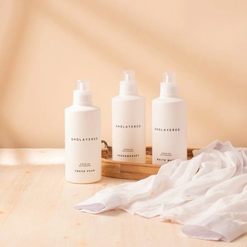 日本SHOLAYERED香氛洗衣精1000ML-2入組 - 鮮梨-鮮梨