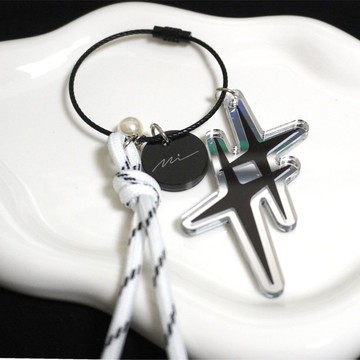 閃耀星 鏡面壓克力掛飾