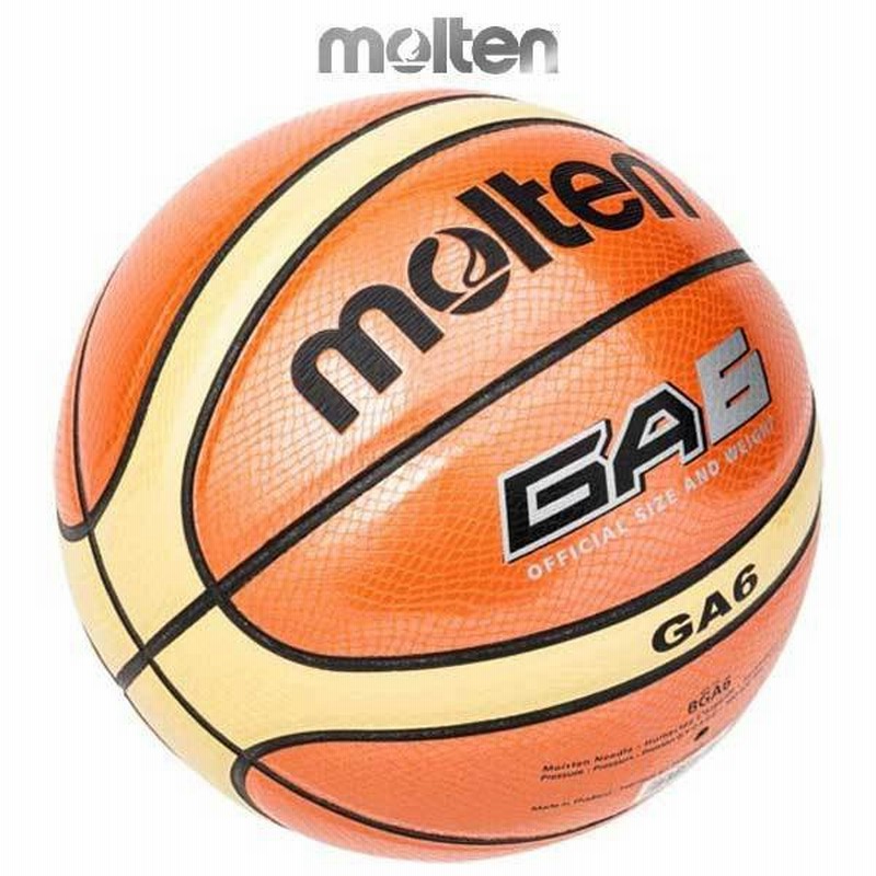 モルテン バスケットボール 6号球 GA6 バスケ ボール 一般・大学・高校・中学校 女子用 BGA6 molten -BO- 通販  LINEポイント最大0.5%GET | LINEショッピング