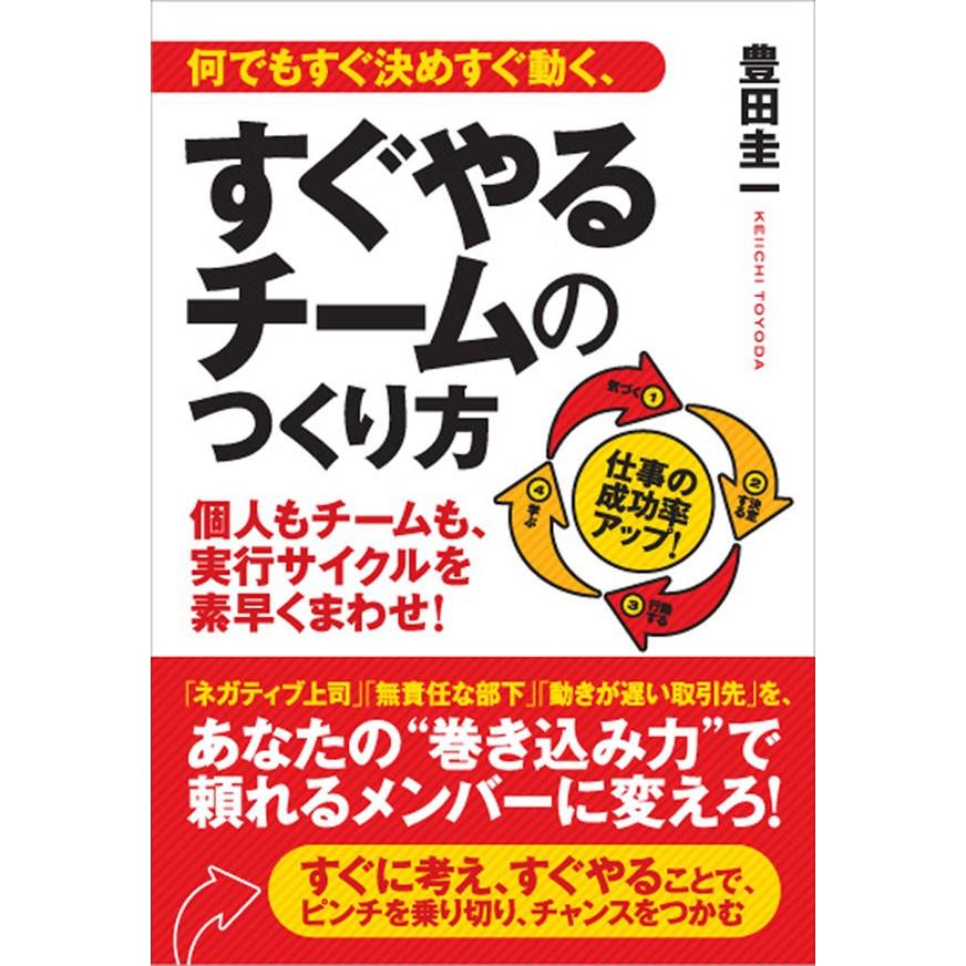 何でもすぐ決めすぐ動く、すぐやるチームのつくり方 電子書籍版   豊田圭一