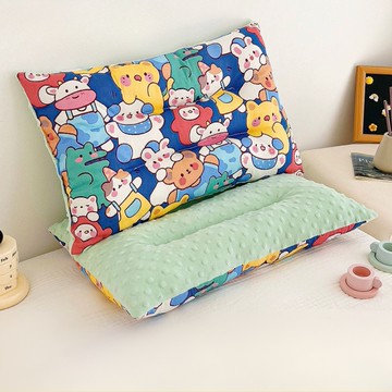 AGAPE雅家倍 - 精梳棉豆豆兒童安撫枕-小夥伴