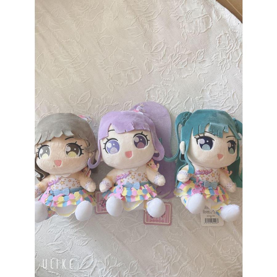 ノンシュガー ぬいぐるみ 真中のん、月川ちり、太陽ペッパー プリパラ