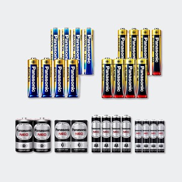 【極致高蓄能🇹🇼抗漏液結構】 3號電池 碳鋅電池 Panasonic 國際牌 鹼性電池 AA AAA 4號電池 電池
