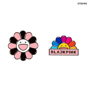 AirRoom 正品現貨 BLACKPINK 村上隆 TAKASHI MURAKAMI FLOWER PIN 別針 小花