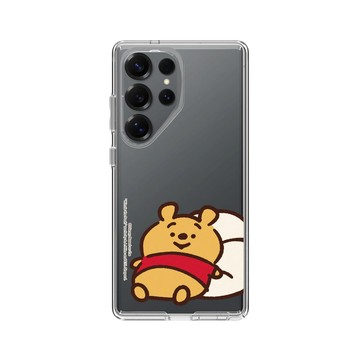Galaxy S25 Ultra Clear 透明 - 迪士尼-小熊維尼 Disney Winnie The Pooh - 插畫家系列(卡娜赫拉) - 懶洋洋維尼