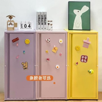 床頭柜簡約現代臥室窄邊柜收納馬卡龍夾縫小柜子奶油風超窄床邊柜