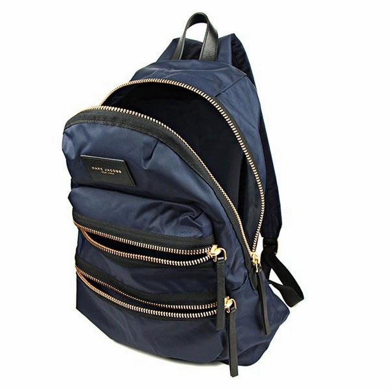 マークジェイコブス リュックサック ネイビーブルー 青 MARC JACOBS  