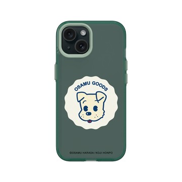 iPhone 15 Clear 憂墨綠 - OSAMU GOODS - 經典復古系列-Dog