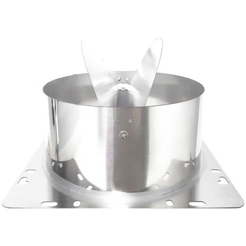 【臺灣出貨】 吸抽油煙機出風口底座 金屬耐高溫配件 止回閥 管道排煙管 攏煙罩通用 虧本清倉