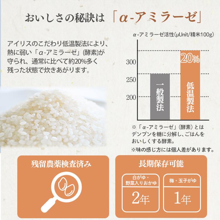 おかゆ 白がゆ 250g アイリスフーズ 無添加 非常食 保存食 災害対応食 災対食