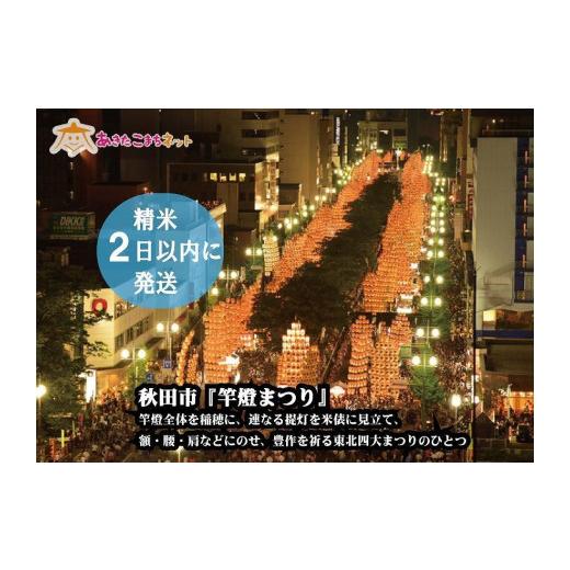 ふるさと納税 秋田県 秋田市 秋田市産あきたこまち清流米・ひとめぼれ半年間