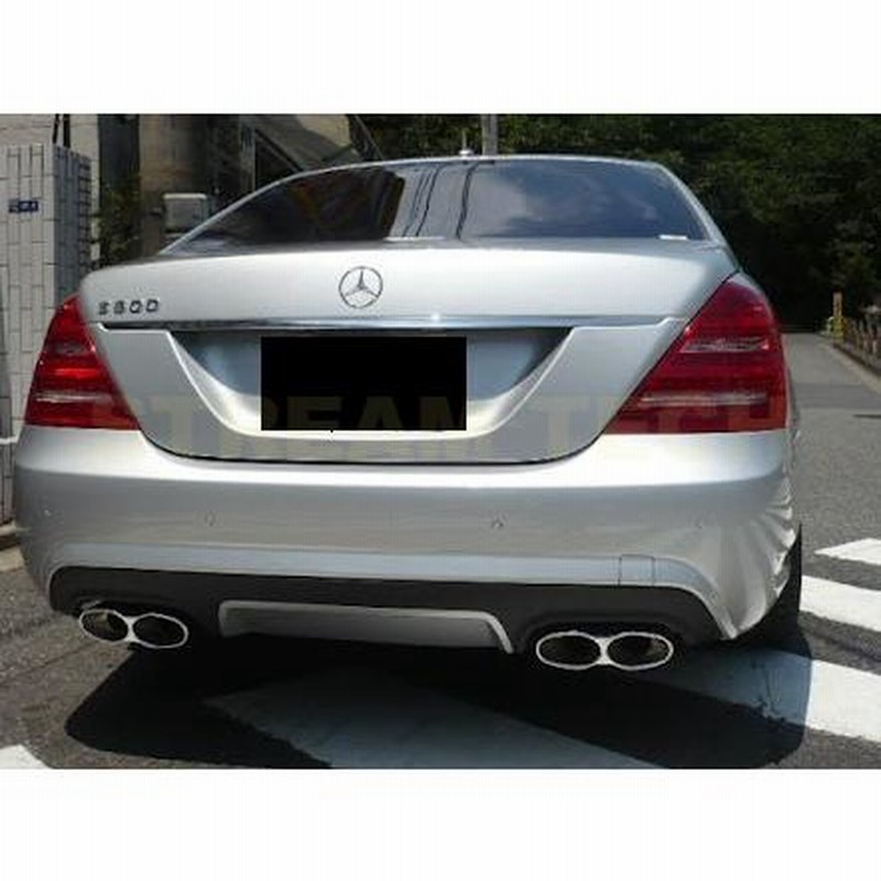 ◇ベンツ W221 Sクラス改 S65タイプスクエアマフラーテール