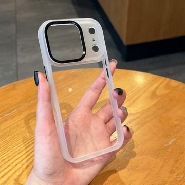 金彩亞克力防摔殼 鏡頭加固 手機殼 適用蘋果iPhone 17 16  11 12 13 14 15Promax 保護殼