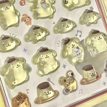🔥臺灣出貨🔥3d立體動物實心浮鵰日係卡通高顔值趣味女孩DIY裝飾貼