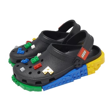 洞洞鞋 4LW Masterbrand Clog 男女鞋 黑 樂高系列克駱格 21238890H