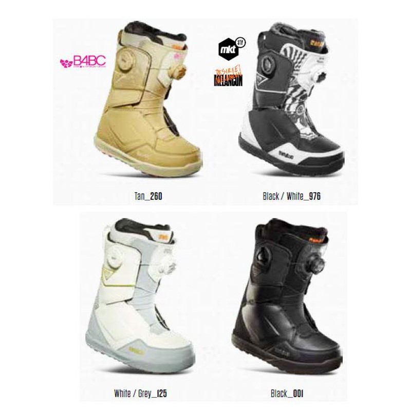 サーティーツー ブーツ THIRTYTWO LASHED DOUBLE BOA WS 23-24 BOOTS