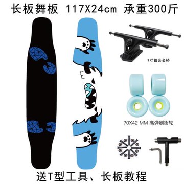 無限滑板蘭加實也貓貓cos歷長板舞板專業板楓木竹子板刷街大魚板